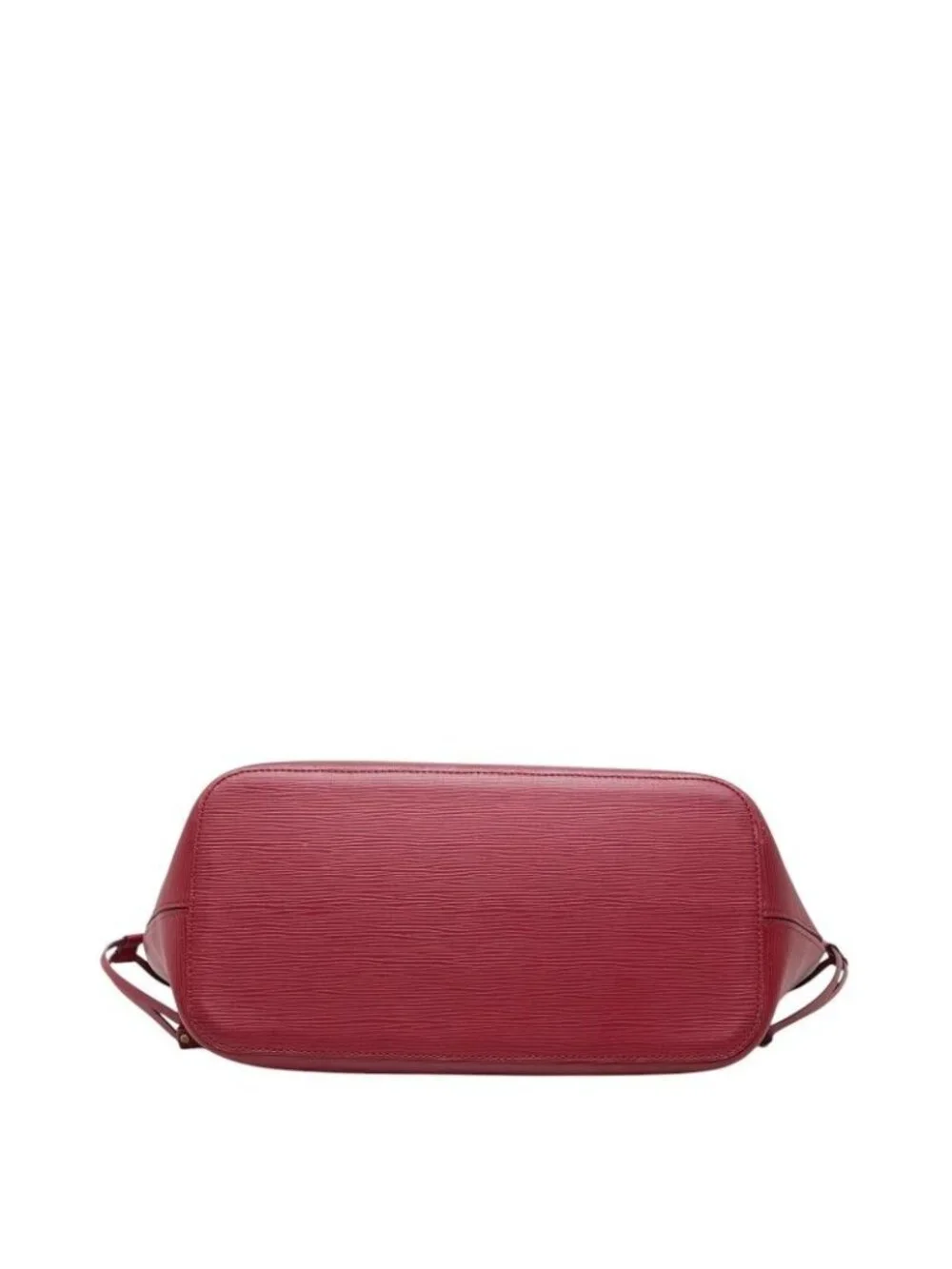 Louis Vuitton Epi Neverfull MM Tote Shoulder Bag Fuchsia Wine Red Leather